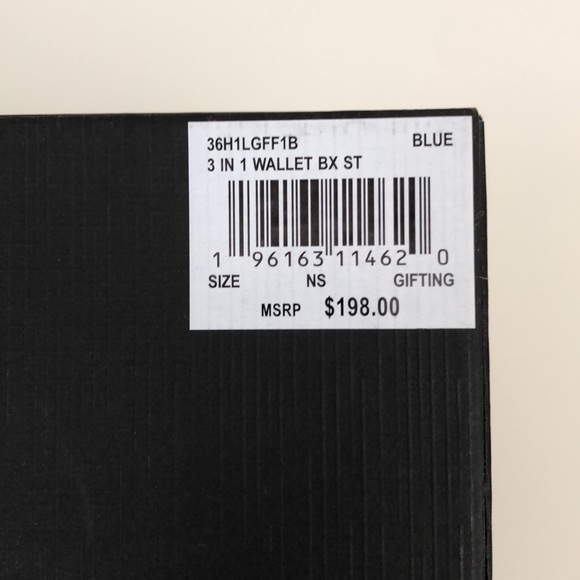 MICHAEL KORS MENS GIFTING BILLFOLD 3 IN 1 WALLET BOX ST ADMIRAL BLUE - Picture 5 of 5